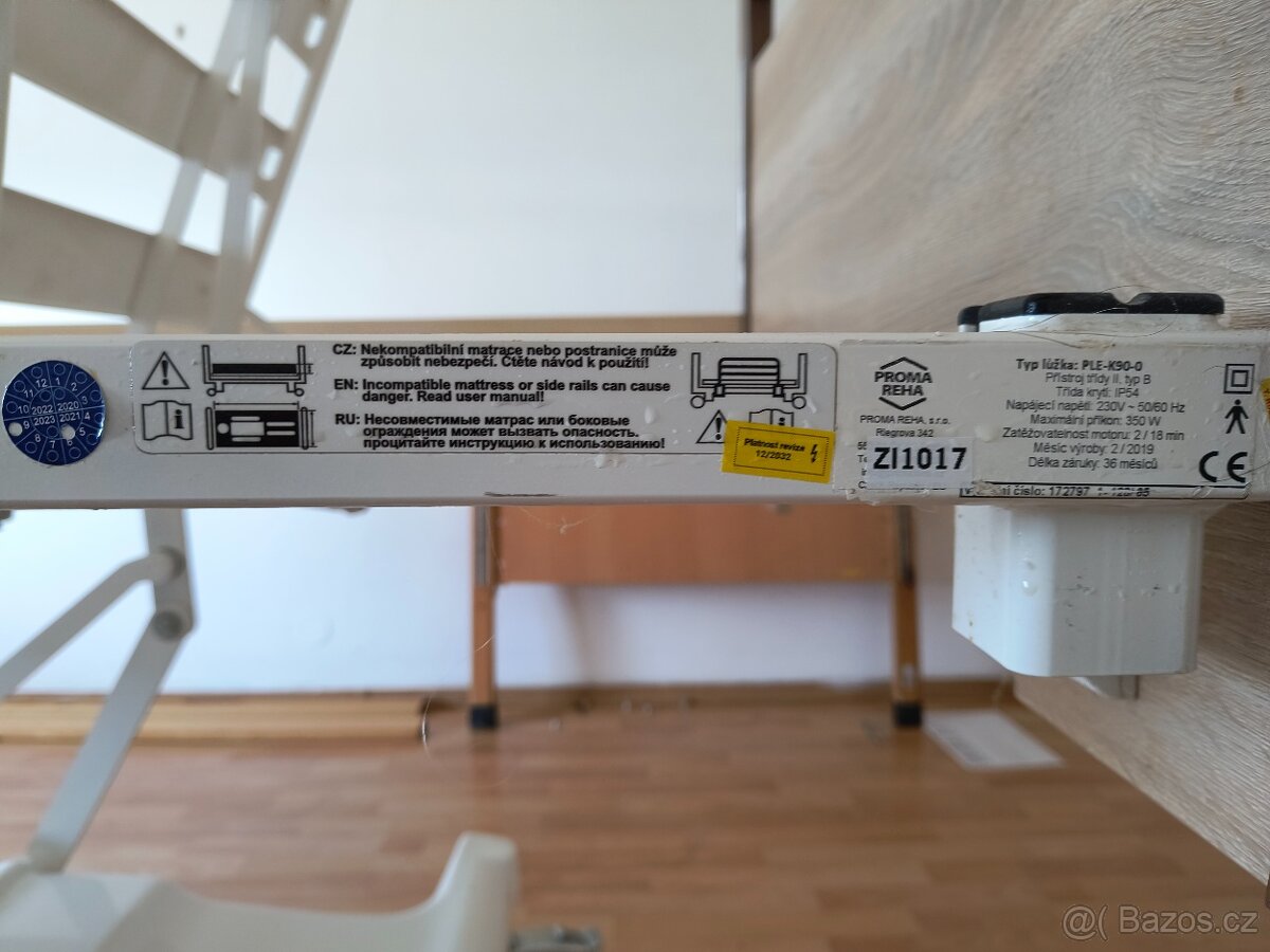 Polohovací elektrická postel - 5