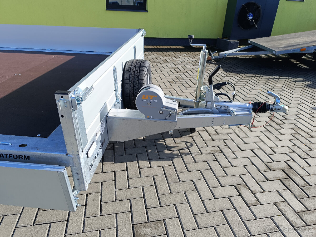 3-osý brzděný přívěs 5070x2110 mm (3,5t)