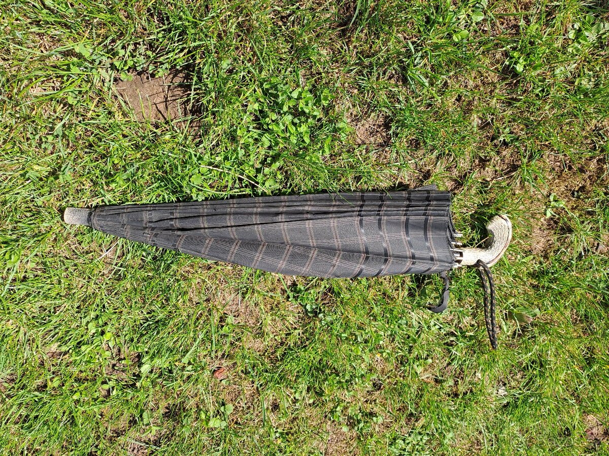 Deštník dámský starožitný - 5