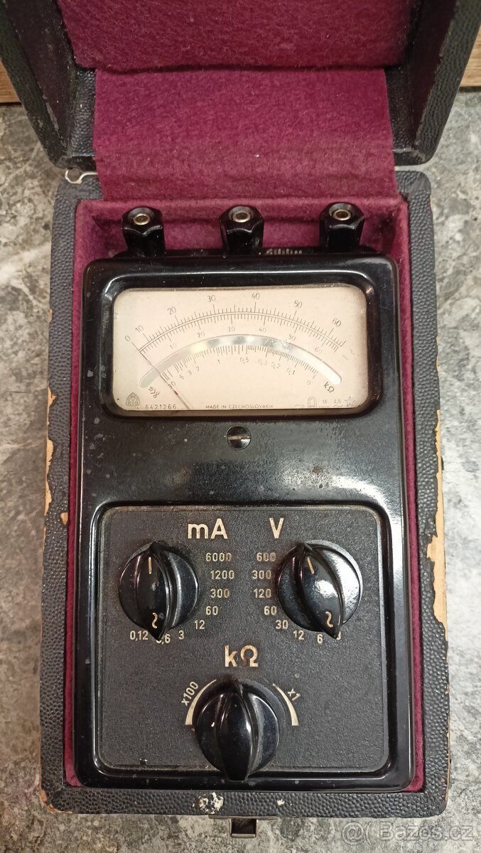 retro měřící přístroje - 5
