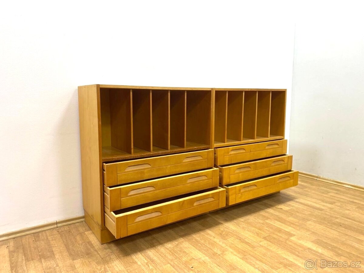 Retro komody/ knihovny TATRA 60. léta Brusel - 5