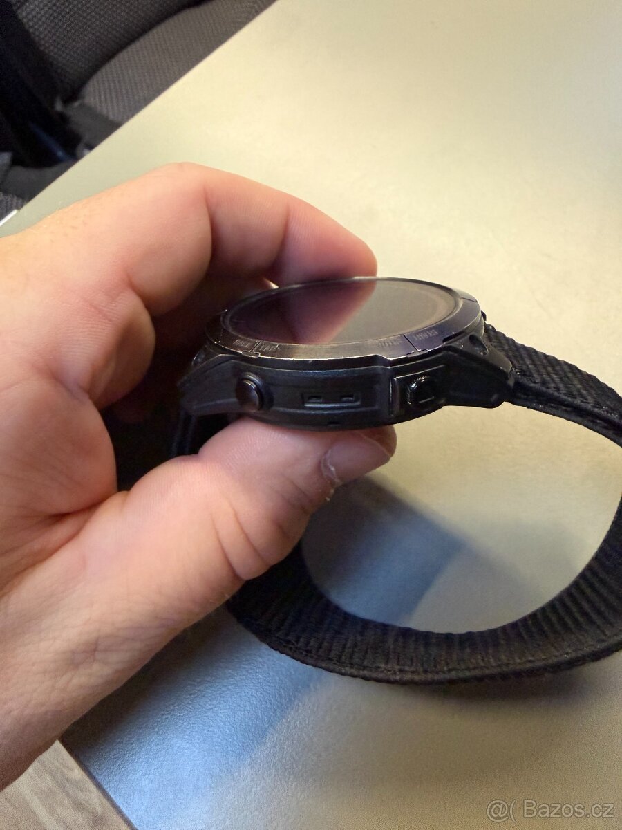 Garmin Fenix 7X Sapphire Solar Black DLC Titanium/Black Band - 5