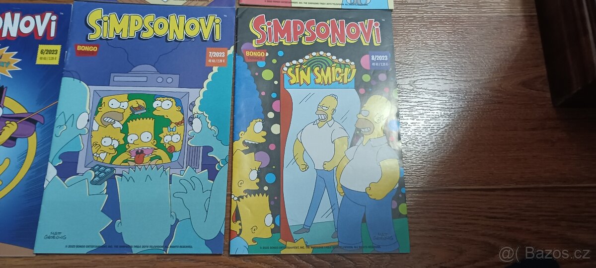 Časopisy Simpsonovi 2023 - 5