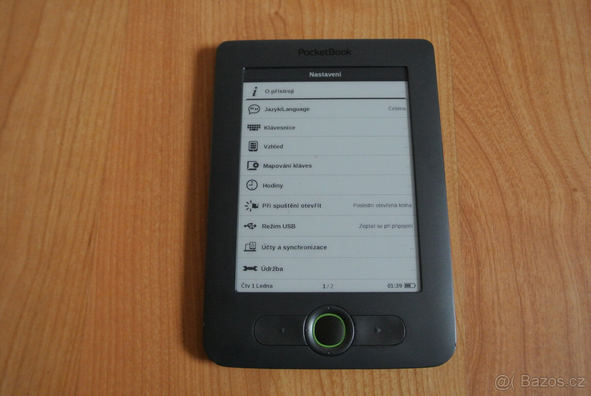 Čtečka e-knih PocketBook 613 s českým menu, jako nová - 5