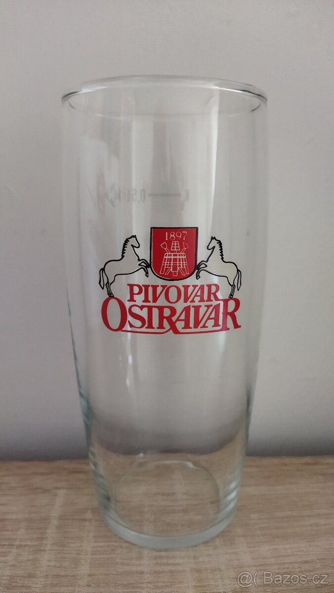 Pivní sklenice Ostravar - 5
