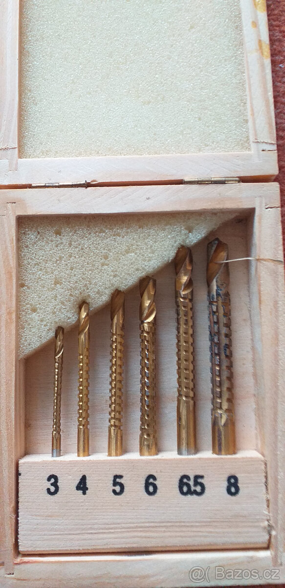 Prodám nové frézovací vrtáky - 5