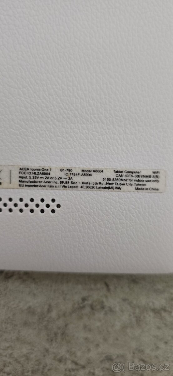 Tablet Acer Iconia One 7 B1-790 - 5