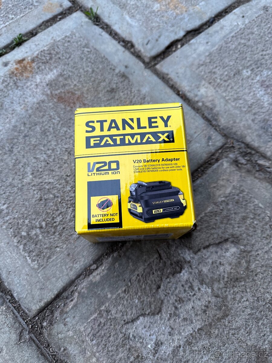 Stanley fatmax aku svítilna + adapér stanley - 5