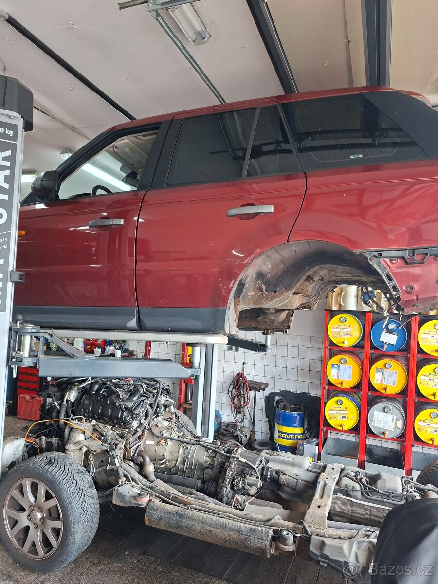 LAND RANGE ROVER SPORT 8V 3,6TD TÁŽNÉ 3500KG