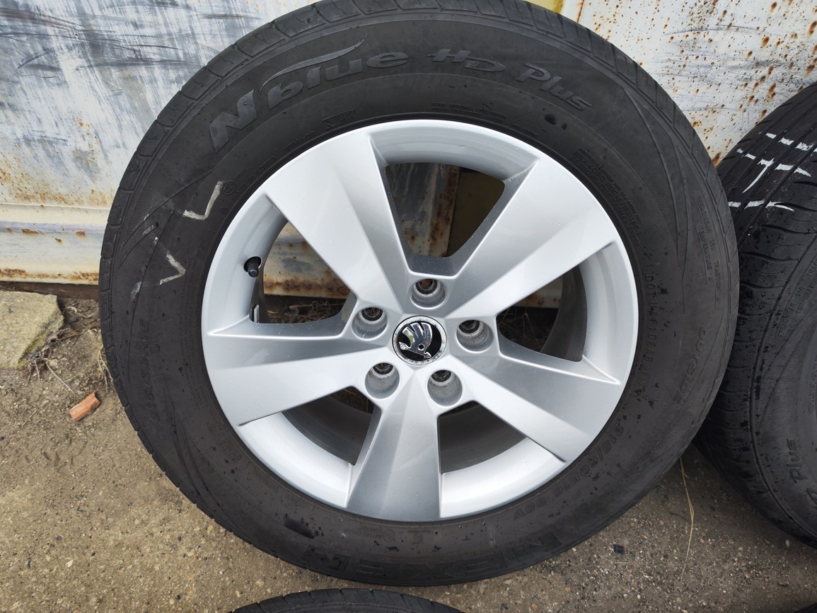 16"letní alu sada Orion 5x112 origo Škoda Superb 3 Passat B - 5