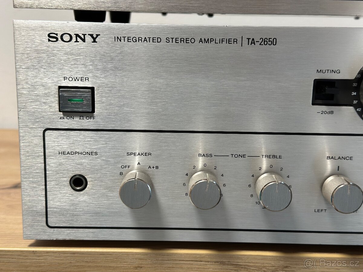 SONY TA-2650 + ST-2950F VINTAGE STEREO ZESILOVAČ - 5