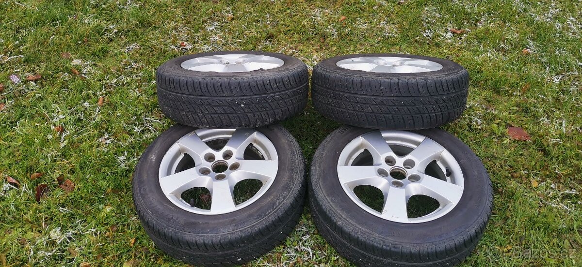 Prodám originál alu kola Škoda Fabia - 5