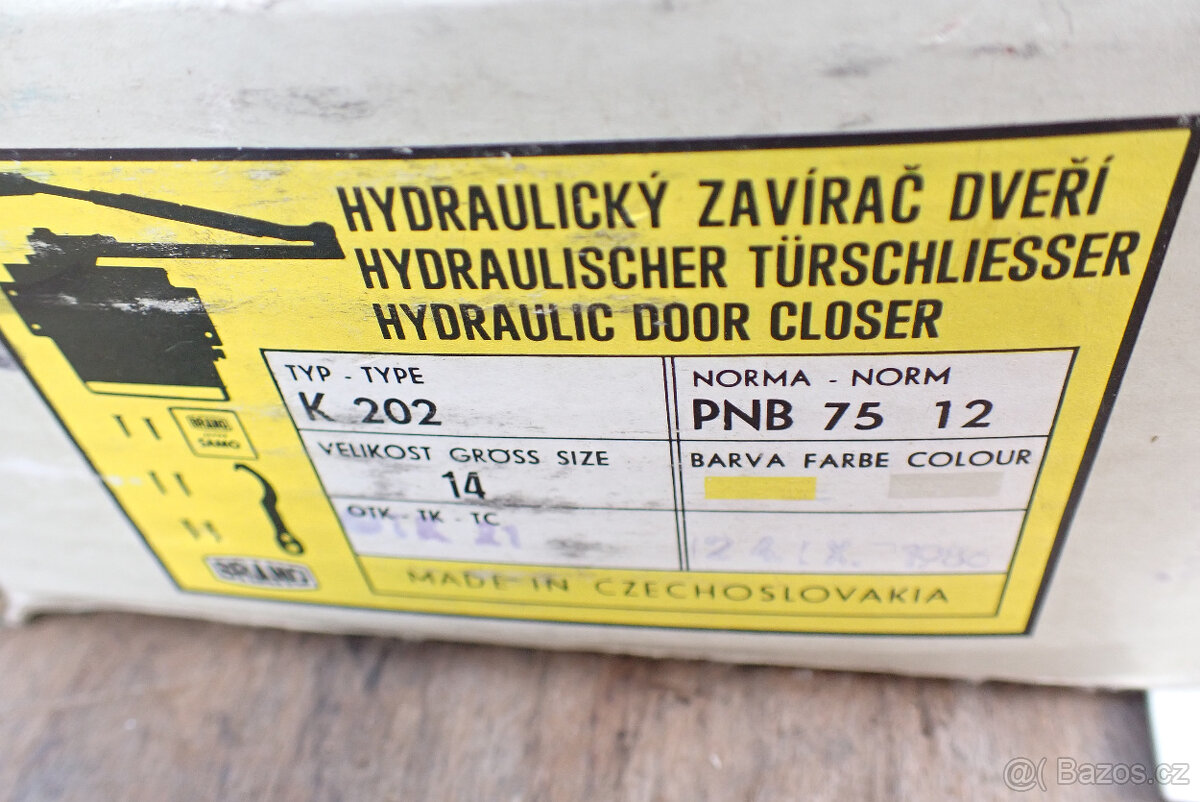 BRANO - zavírač dveří, NOVÝ - 5