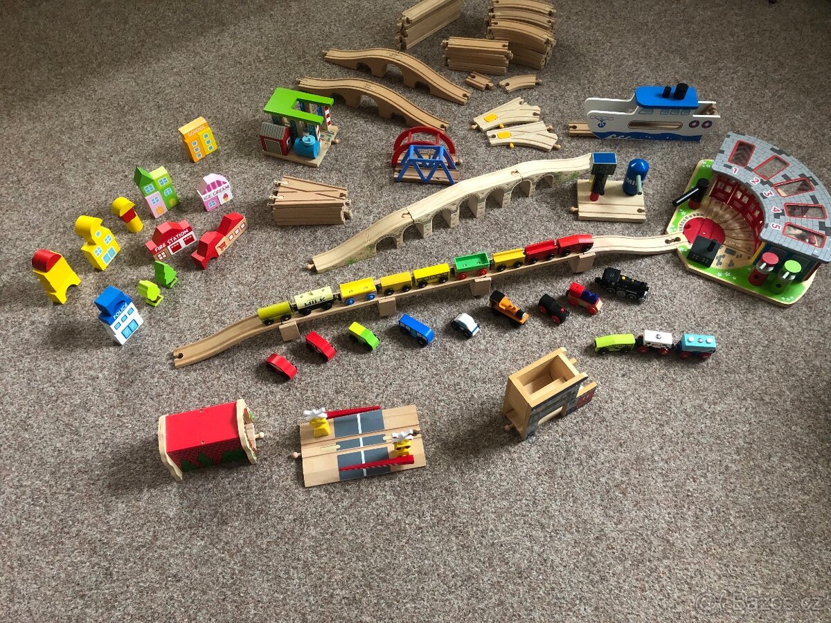 Dřevěné koleje a příslušenství - 5