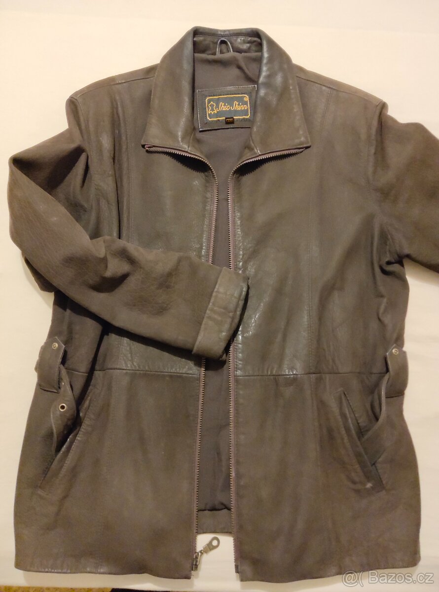 Dámská bunda z pravé kůže - 5