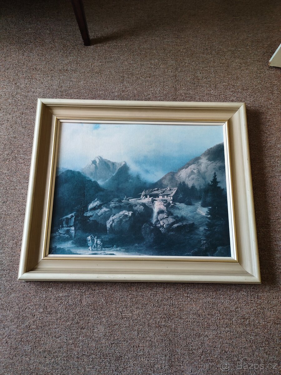 Obrazy, reprodukce - 2ks - 5