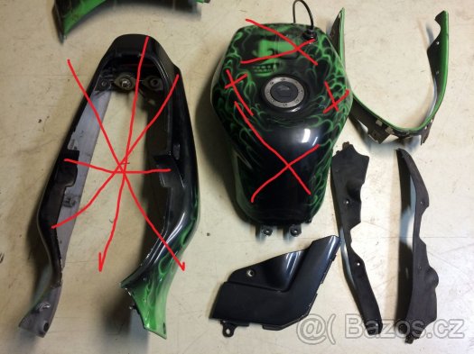 Suzuki GSXR750W díly 92-95 - 5