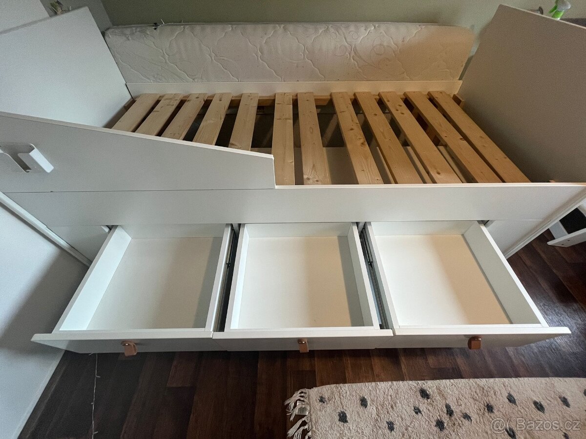 Postel s úložným prostorem - 5