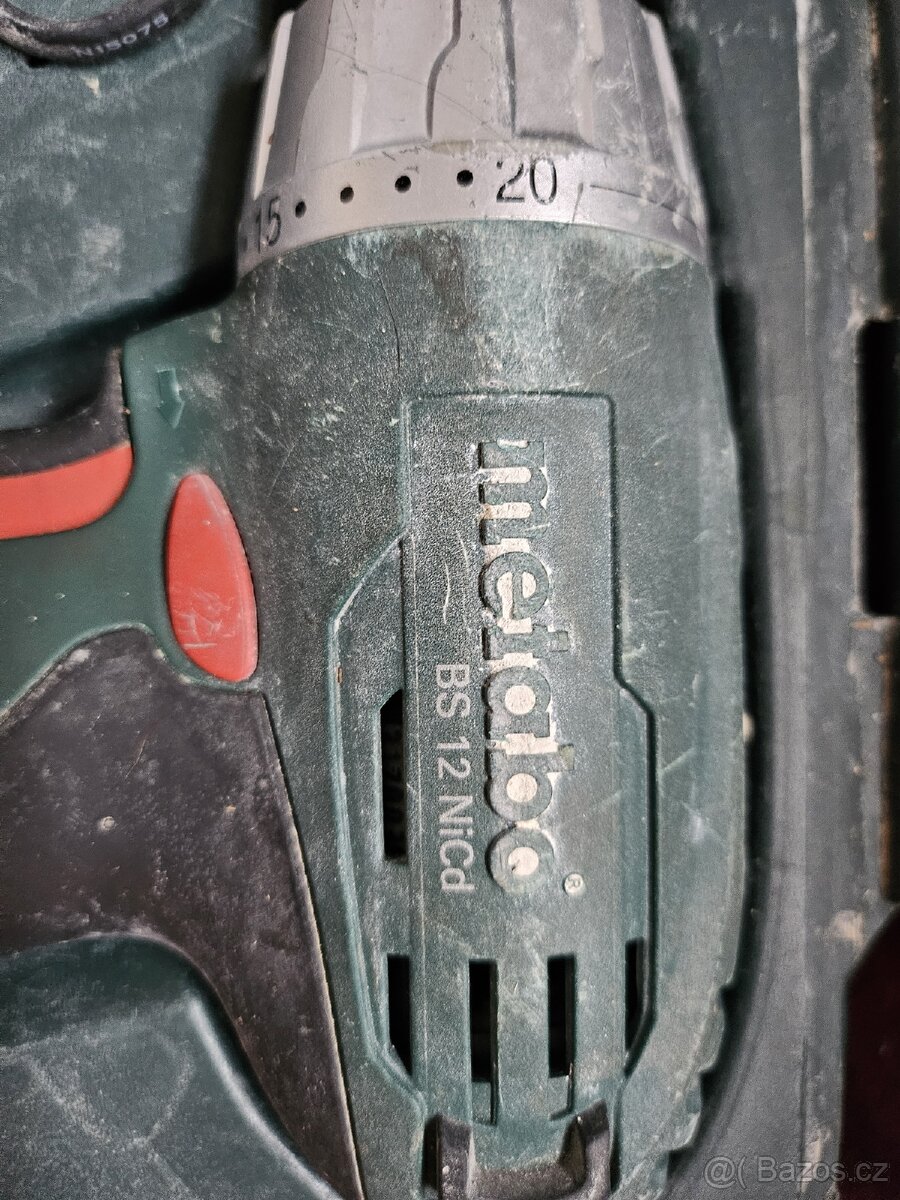 Vrtačka aku Metabo BS 12V/1,7 NICD - 5
