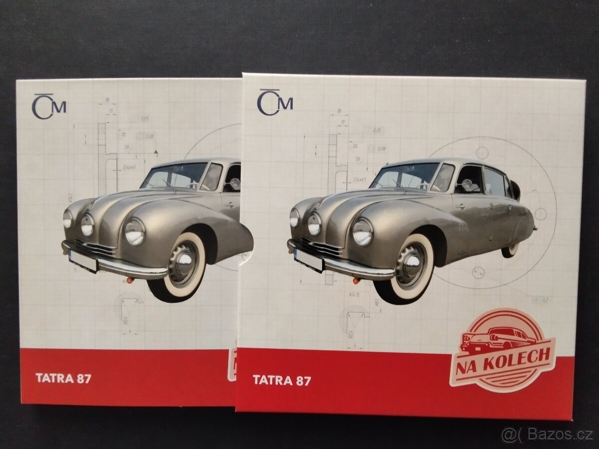 Stříbrné mince" Na kolech" kompletní sada, bezvadná stav - 5