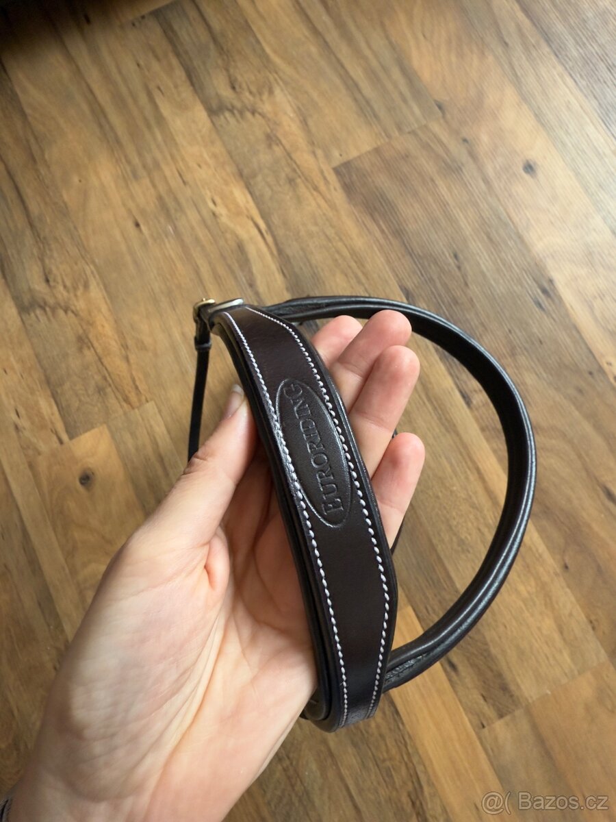 Uzdecka Euroriding full hneda - 5