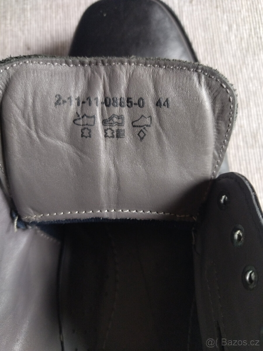 Pánské společenské kožené boty vel. 44 - 5