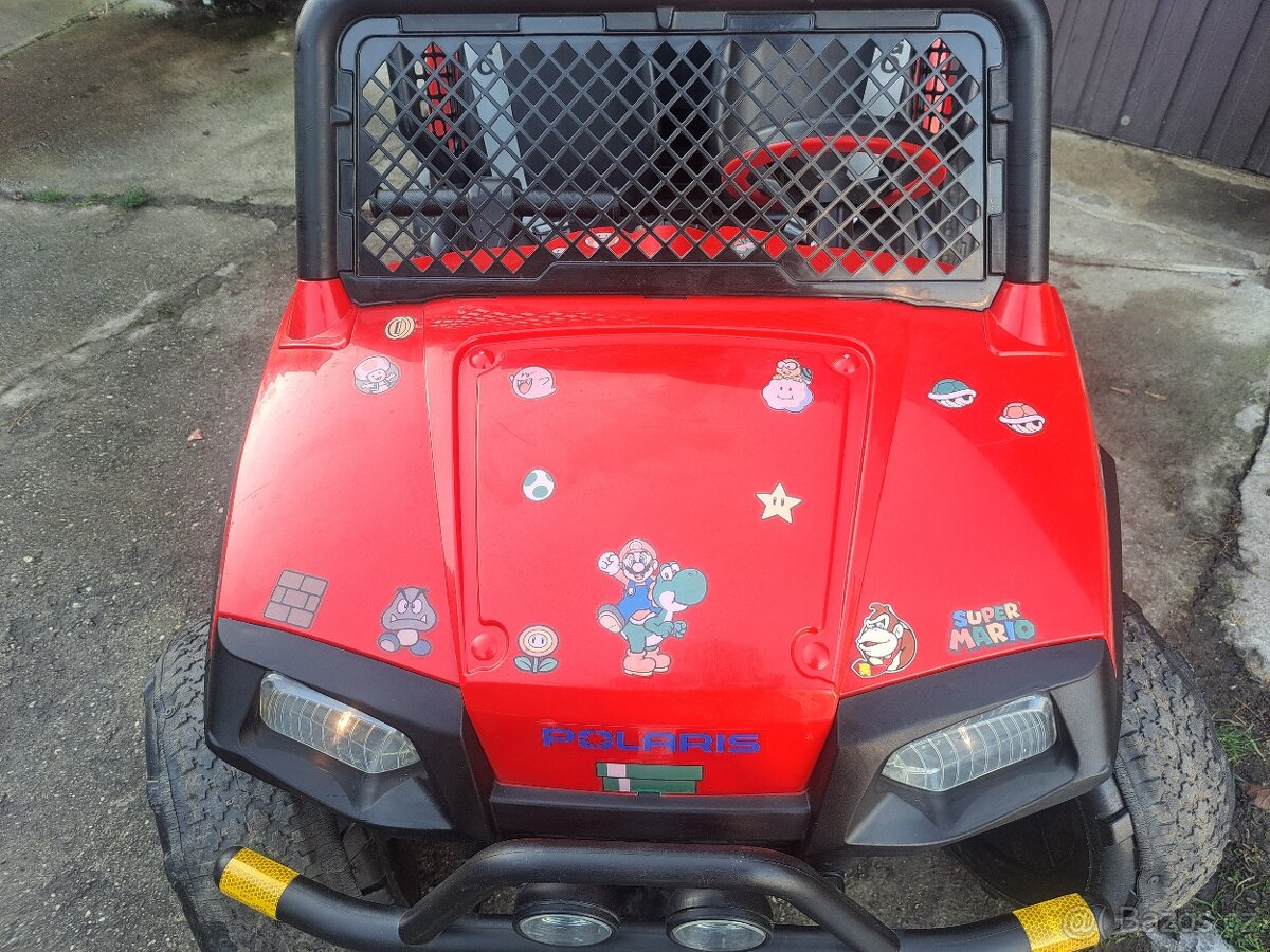 peg perego polaris RZR 24V 2 místné - 5