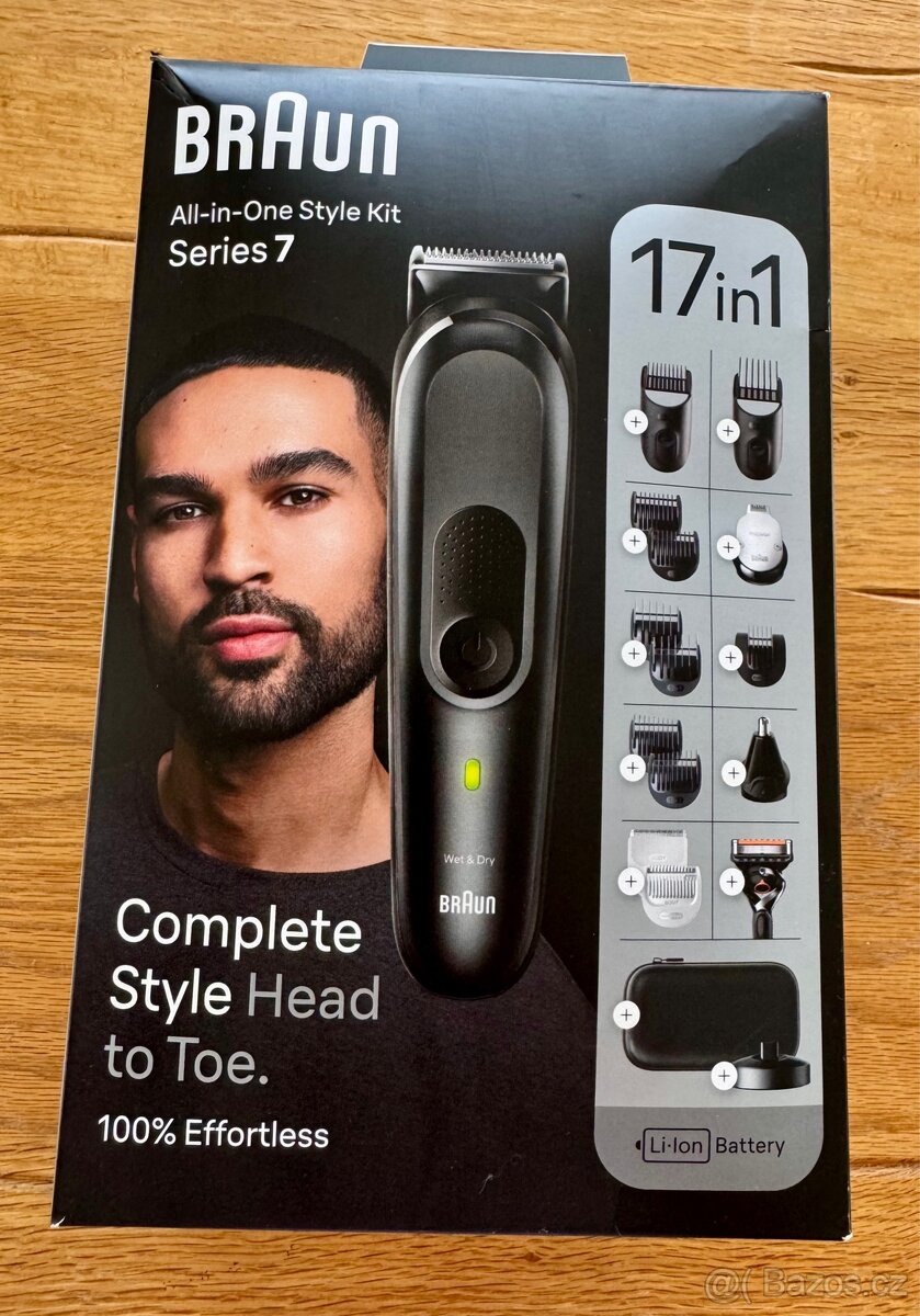 Zánovní Braun holící strojek Series 7 MGK7491, 17v1 - 5