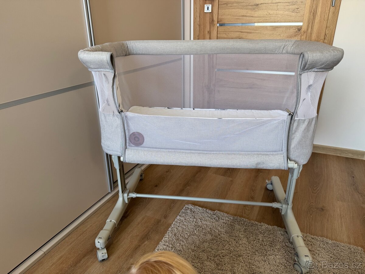 Lionelo - Dětská postýlka 3v1 AURORA šedá - 5