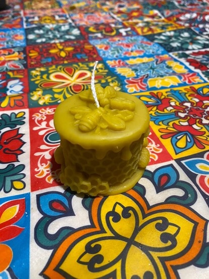 Ručně dělané svíčky z pravého včelího vosku - 5