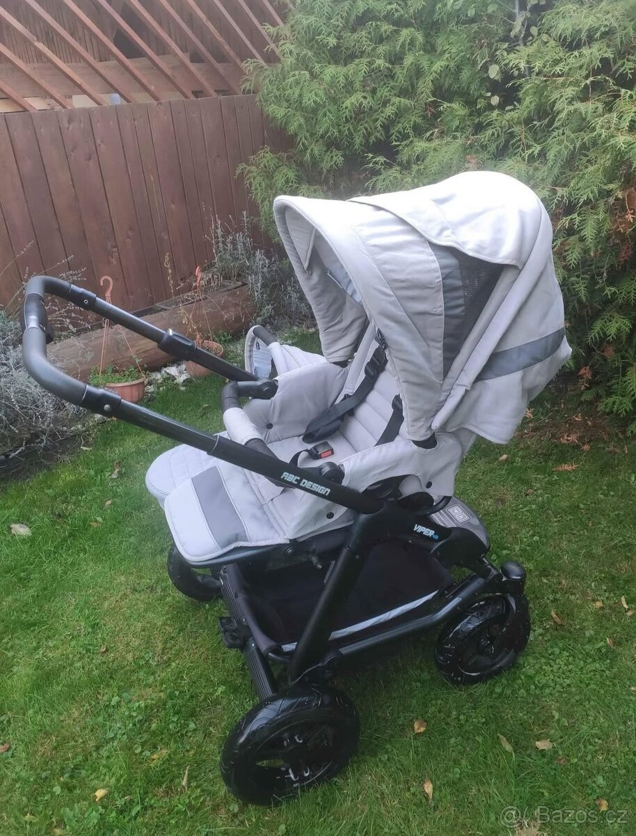 Kočárek dvojkombinace ABC Desing - 5