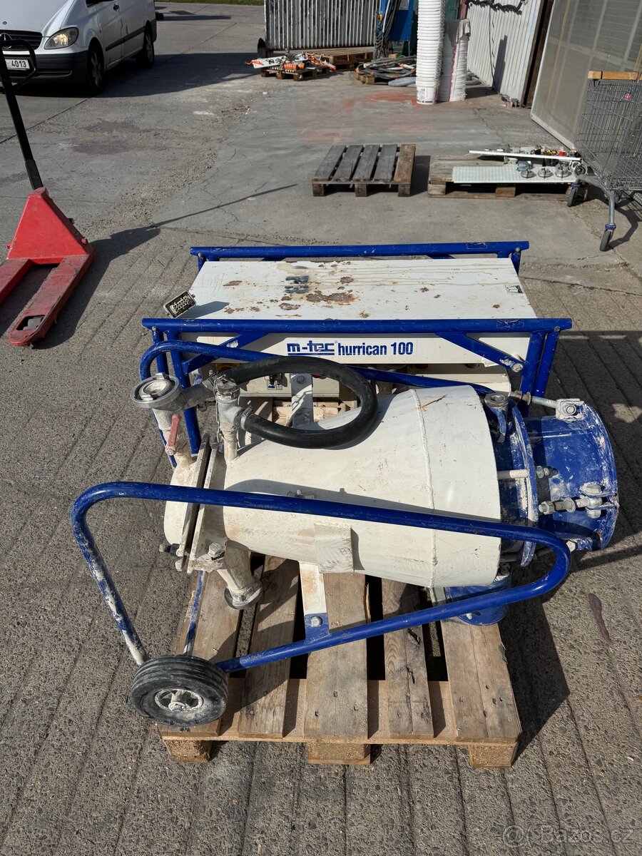 Silomat M-TEC 100 použití PFT Omítací stroj - 5