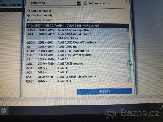 Kryt zrcátka AUDI originál levý - 5