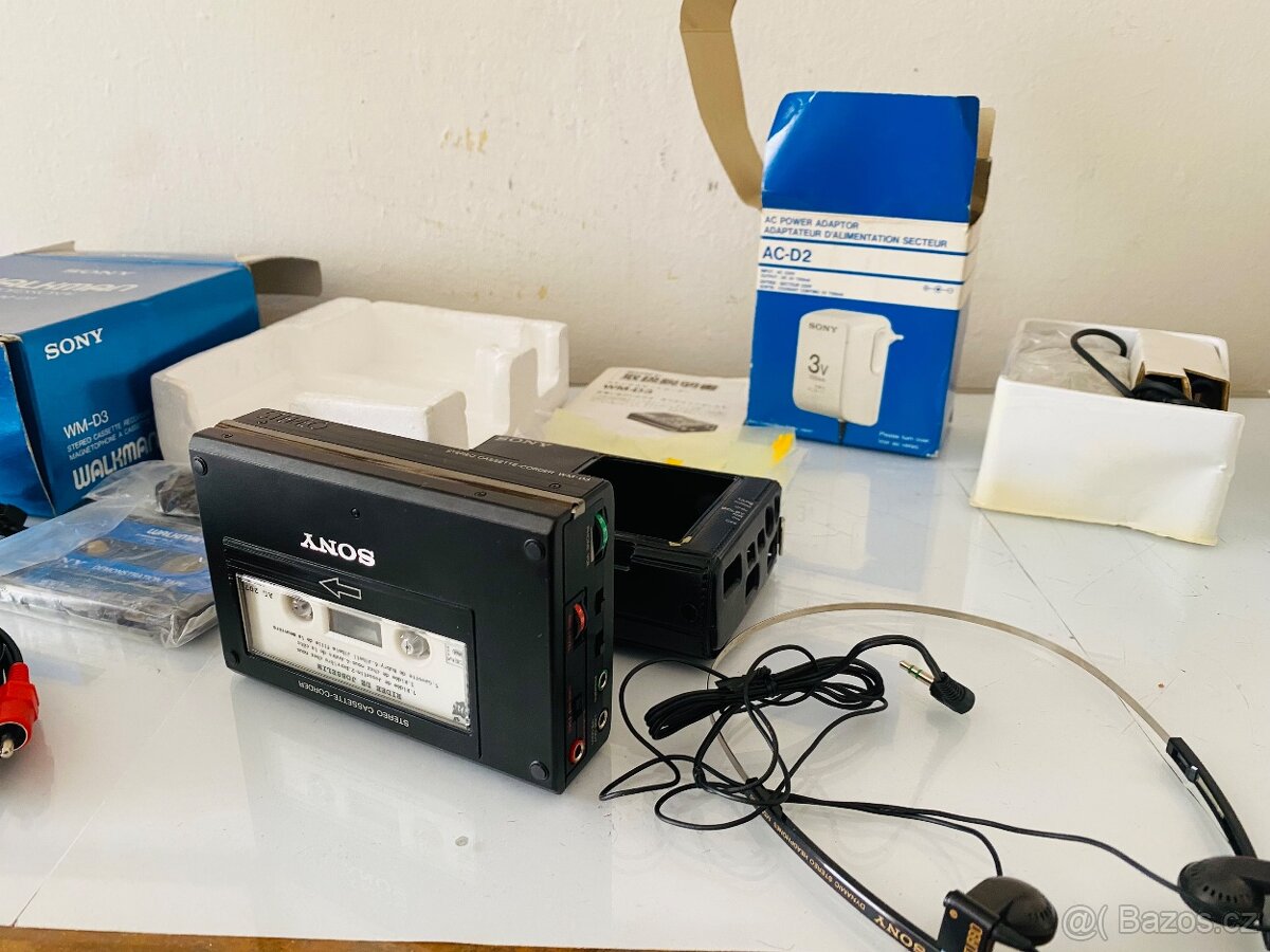 Walkman Sony WM-D3, rok 1985 - 5