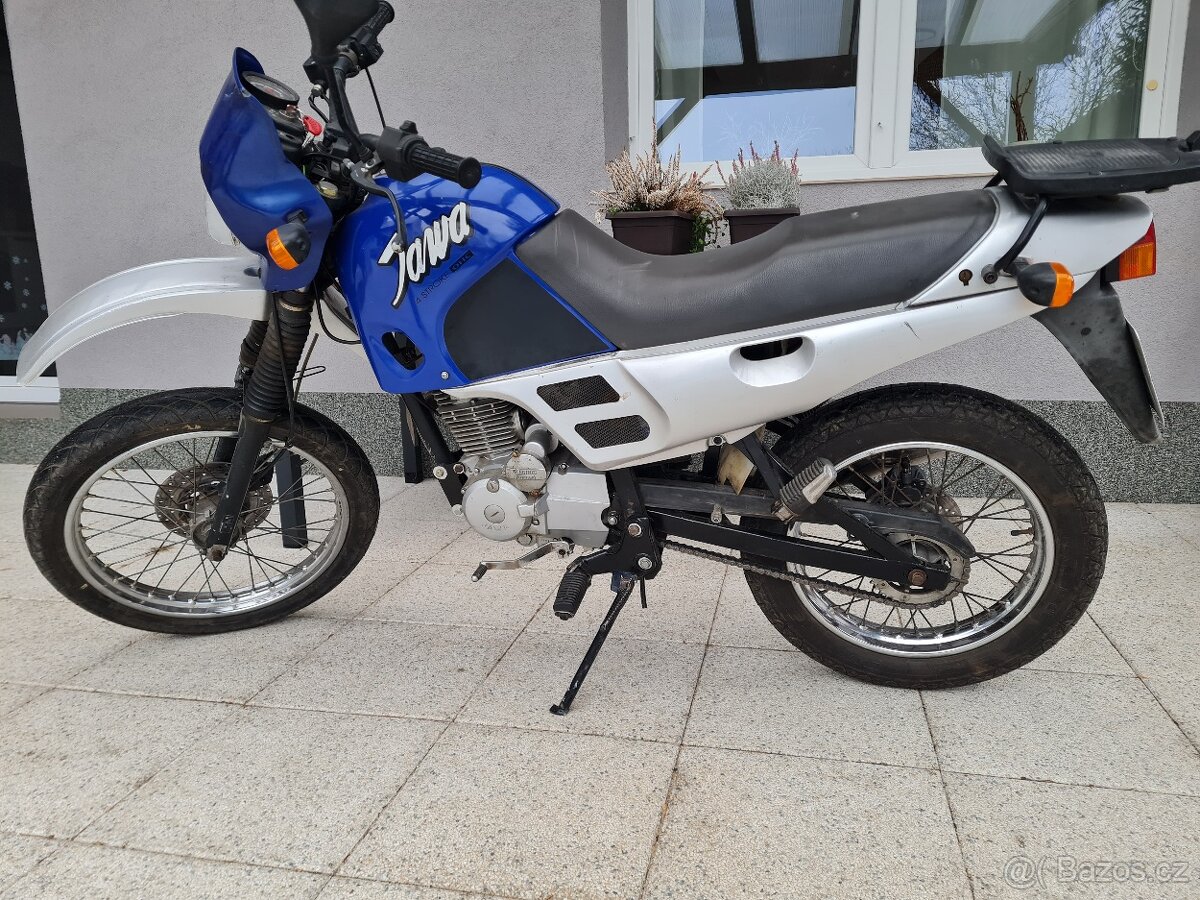 Jawa 125 sport , nová STK