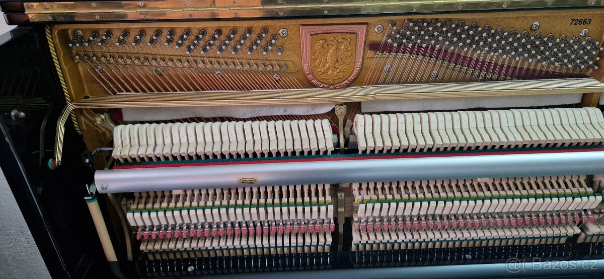 Piano Schlögl -Bohemia 125 Renner-Silent z r. 2002 - 5