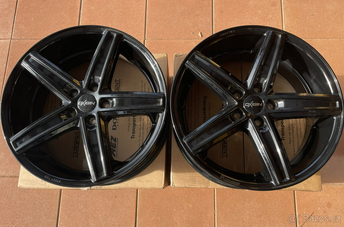 18” ALU disky Oxigin Concave Black 5x108 - 5