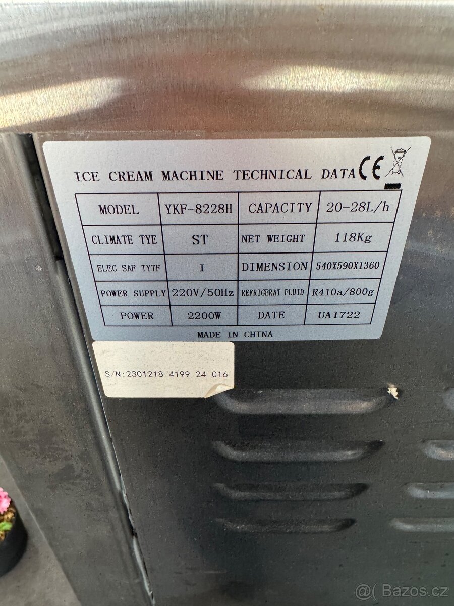 Stroj na točenou zmrzlinu VEVOR - 5