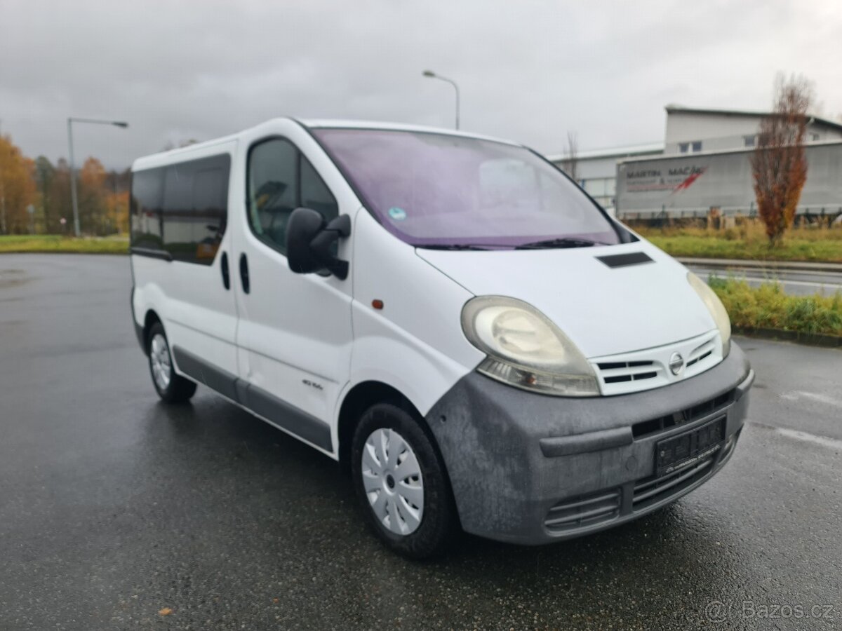 NISSAN PRIMASTAR 1.9 DCi 74-KW 9-MÍST KLIMA RV 2004 SERVISK - 5