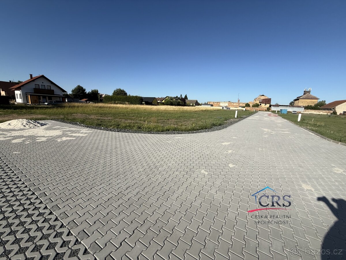 St. pozemek 972 m2, kompletně zasíťovaný, Sány - okr. Nymbur - 5