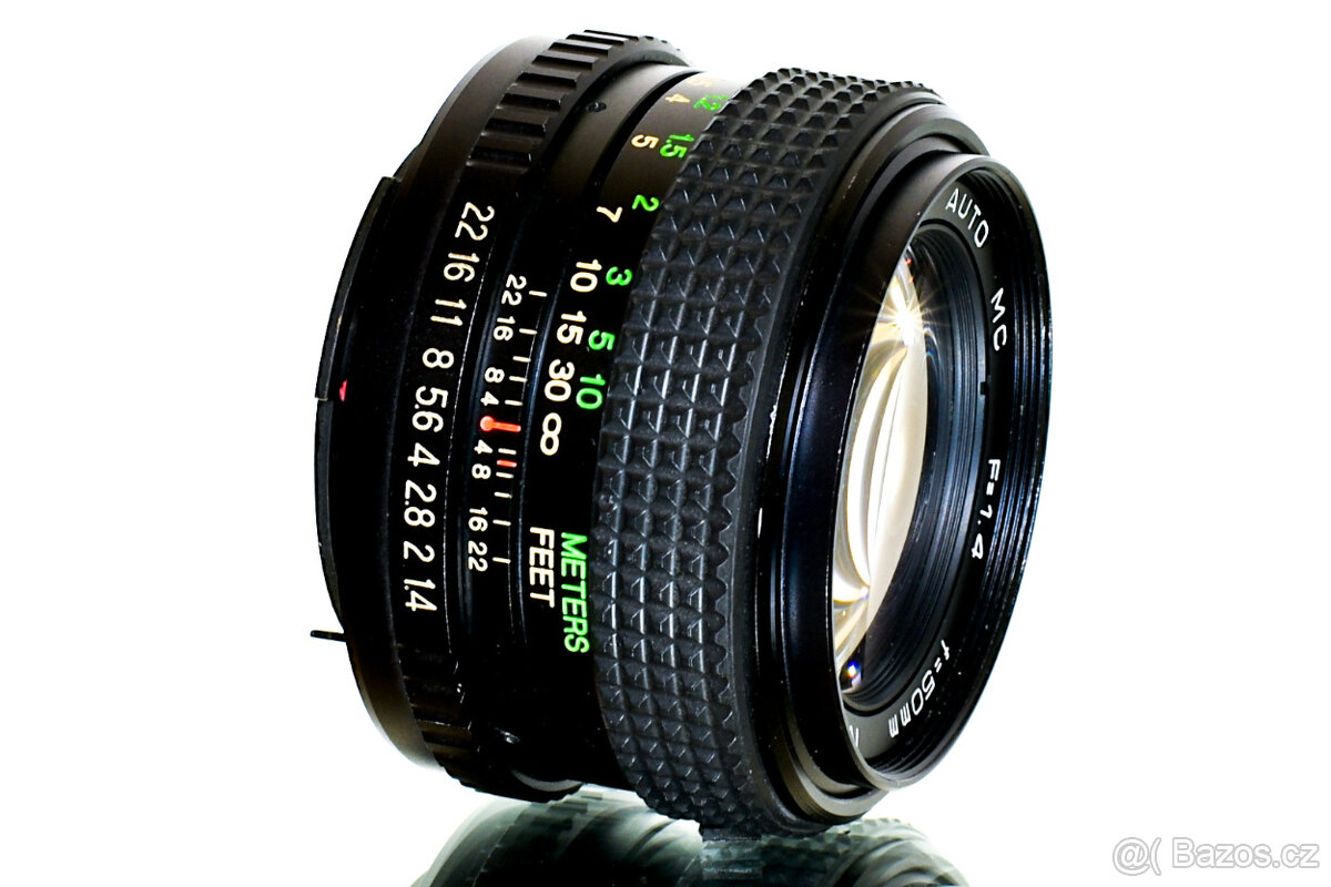 Cosinon auto MC 1,4/50mm pro Pentax TOP STAV - 5