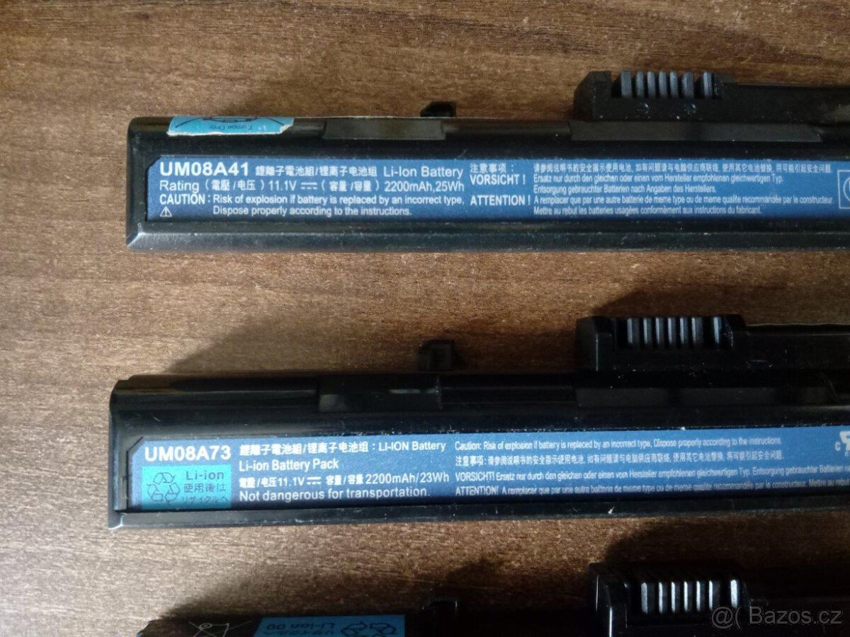 baterie UM08A51 pro notebooky Aspire One (1.5hod) - 5