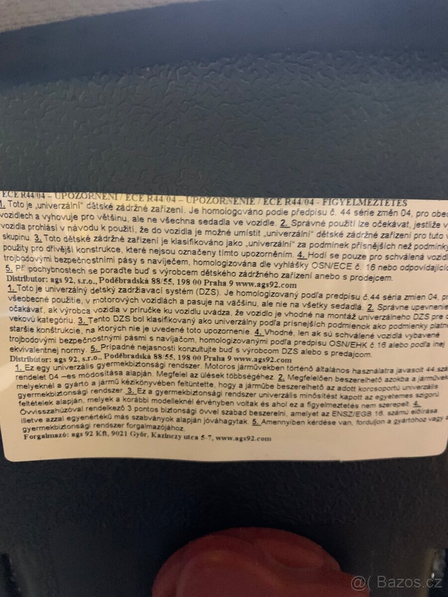 Dětská autosedačka - 5
