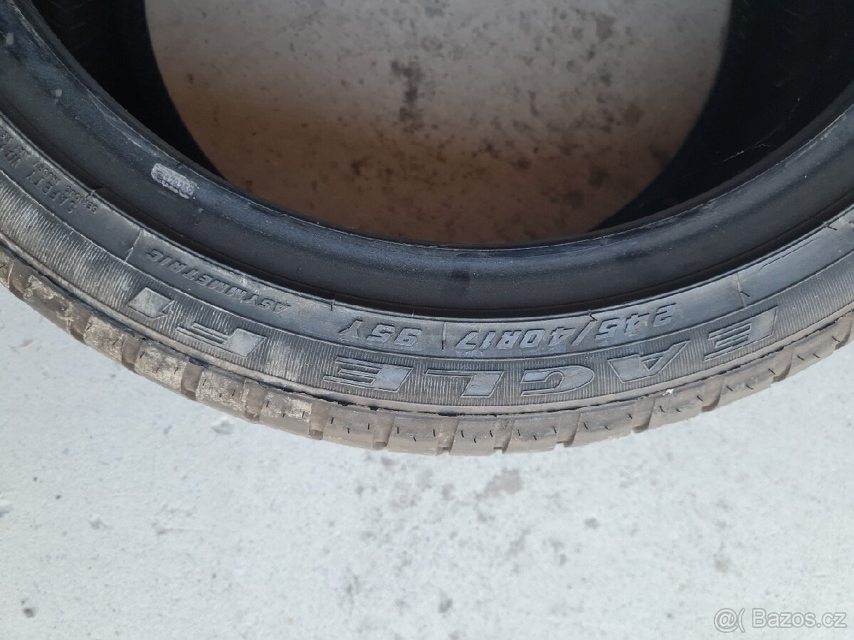 4x letní pneu 245/40 R17 95Y - 5