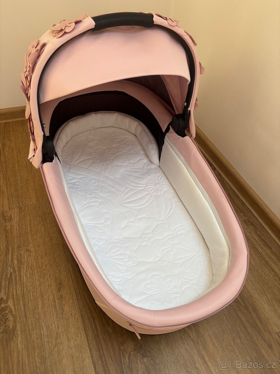 Cybex priam korba lux carry cot pale blush - 5