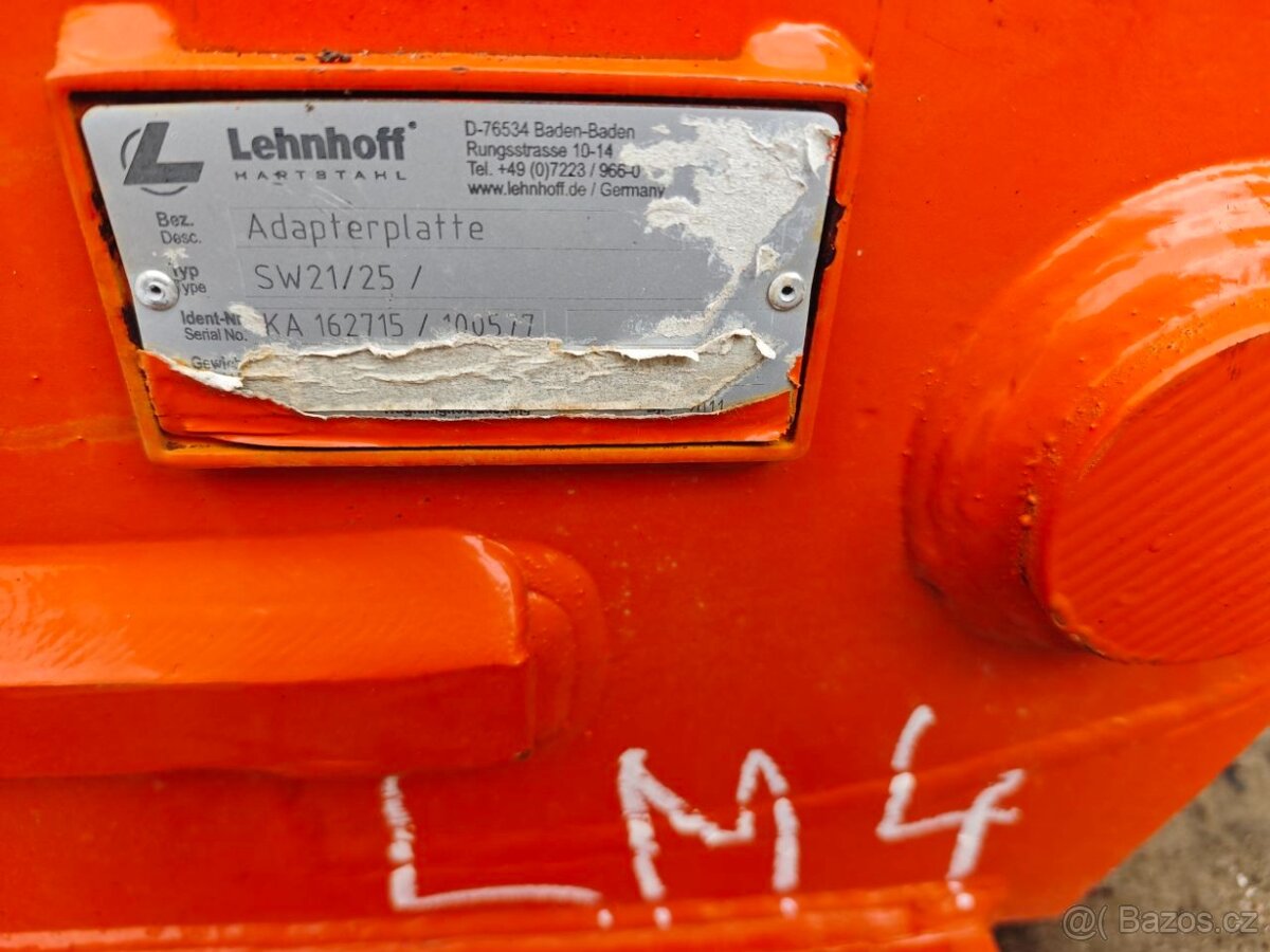 Upínací deska/ adaptér Lenhoff SW21/25, LM4 - 5