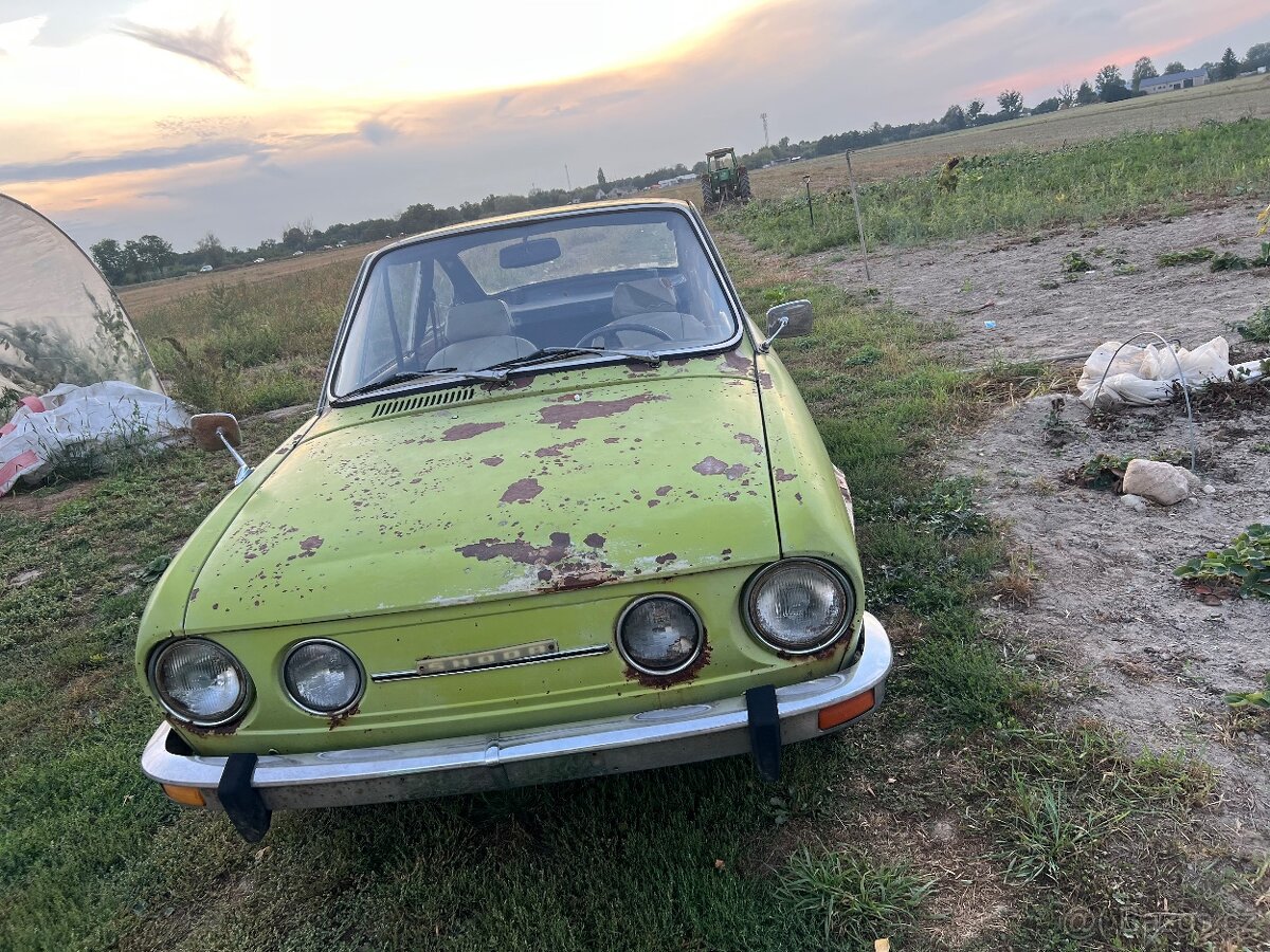 Skoda 110r kompletní auto k renovaci - 5