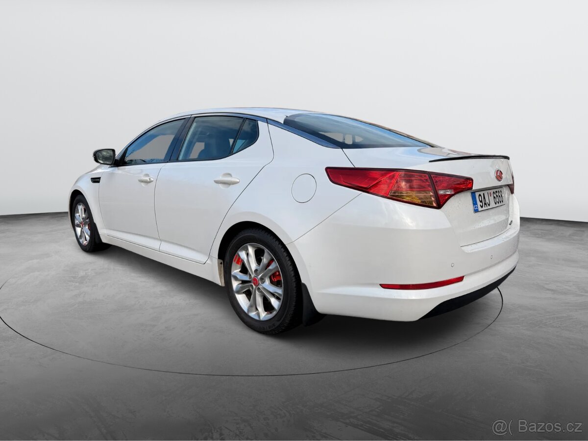 KIA Optima 1.7 CRDi – bílá perleť, nová STK, servisovaná - 5