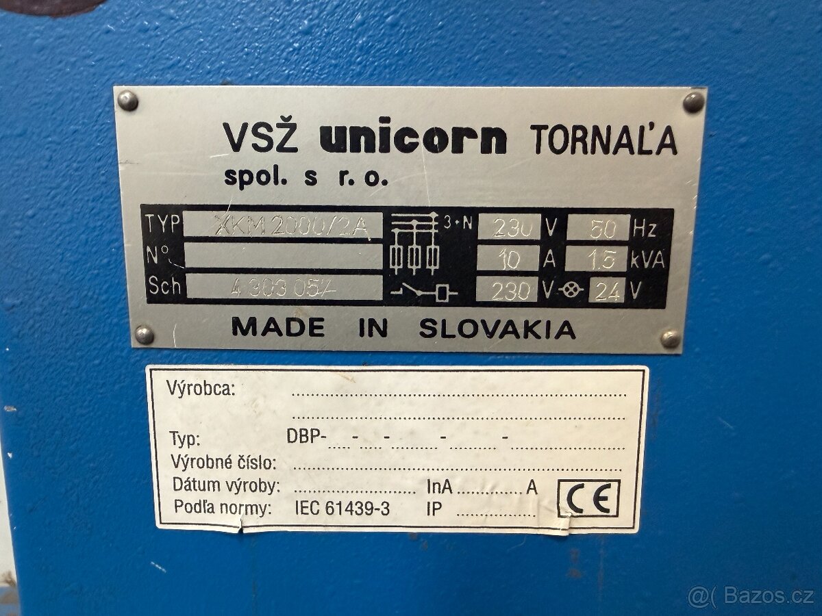 Ohýbačka plechu XK(M) 2000/2 - 5