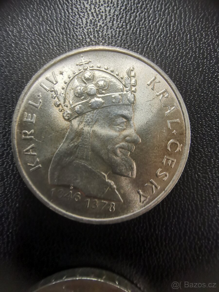 Stříbrné mince, 100kčs. - 5